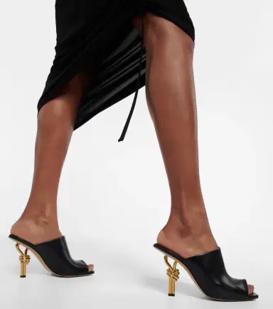 Bottega Veneta Knot leather mules | Thumbnail 7 Bottega Veneta Knot leather mules | Thumbnail 7