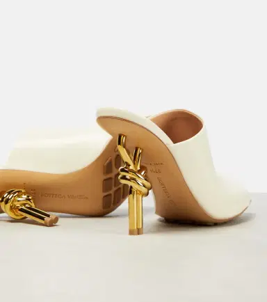 Bottega Veneta Knot leather mules | Thumbnail 3