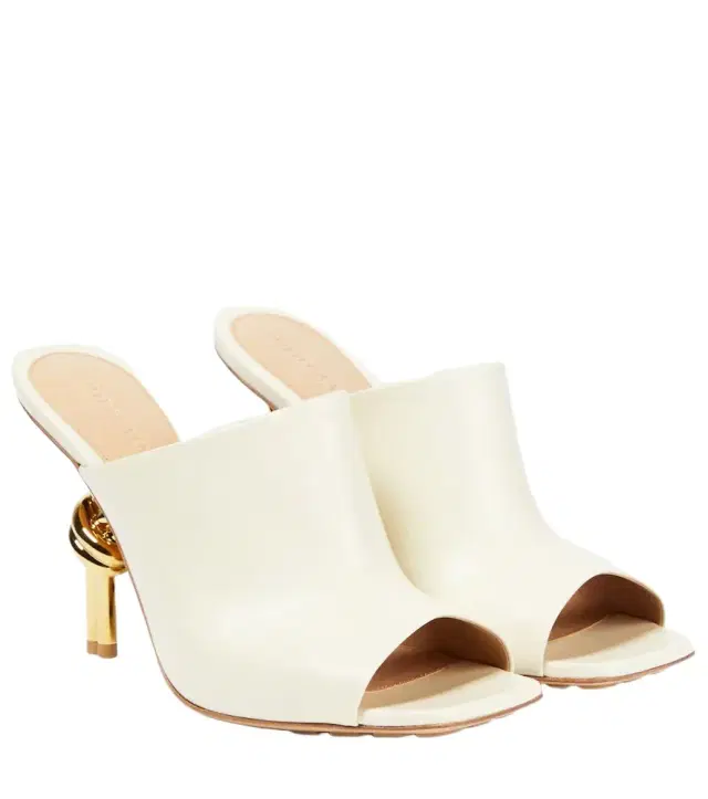 Bottega Veneta Knot leather mules