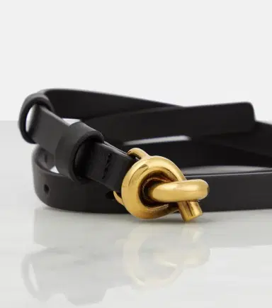 Bottega Veneta Knot leather belt | Thumbnail 2