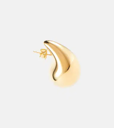 Bottega Veneta Drop gold-plated sterling silver earrings | Thumbnail 2
