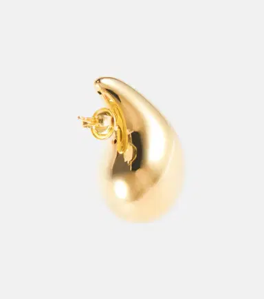 Bottega Veneta Drop gold-plated sterling silver earrings | Thumbnail 4