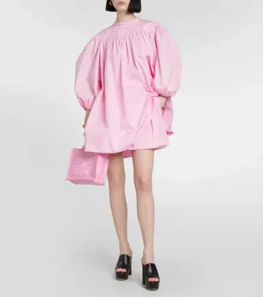 Patou Cotton poplin minidress | Thumbnail 2