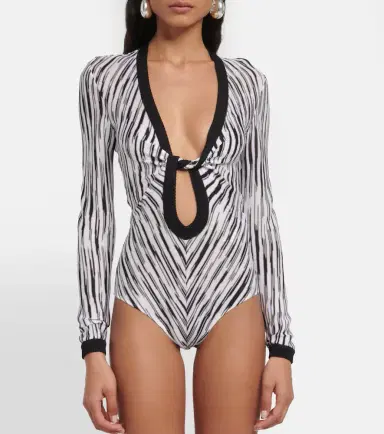 Missoni Space-dyed cutout bodysuit | Thumbnail 2