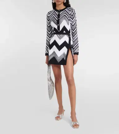 Missoni Zig-zag knitted miniskirt | Thumbnail 4