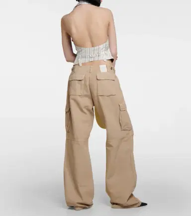 Coperni Adjustable wide-leg cargo pants | Thumbnail 2 Coperni Adjustable wide-leg cargo pants | Thumbnail 2