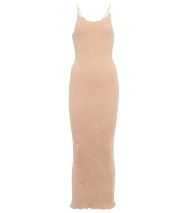 MM6 MAISON MARGIELA Ribbed-knit midi dress | Thumbnail 1