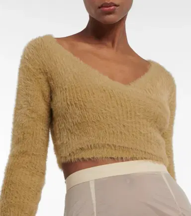MM6 MAISON MARGIELA Knit crop top | Thumbnail 5