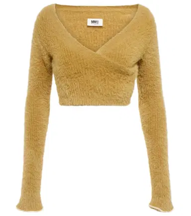 MM6 MAISON MARGIELA Knit crop top | Thumbnail 1