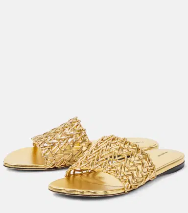 Proenza Schouler Sculpt Woven slides | Thumbnail 2