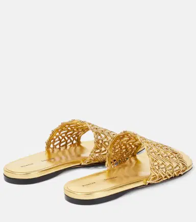 Proenza Schouler Sculpt Woven slides | Thumbnail 4