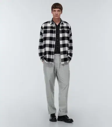 Undercover Checked cotton shirt | Thumbnail 3