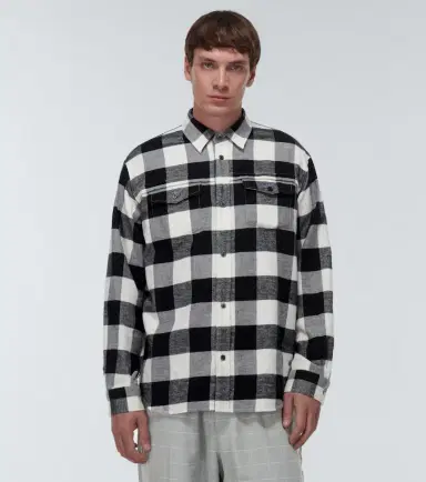 Undercover Checked cotton shirt | Thumbnail 4