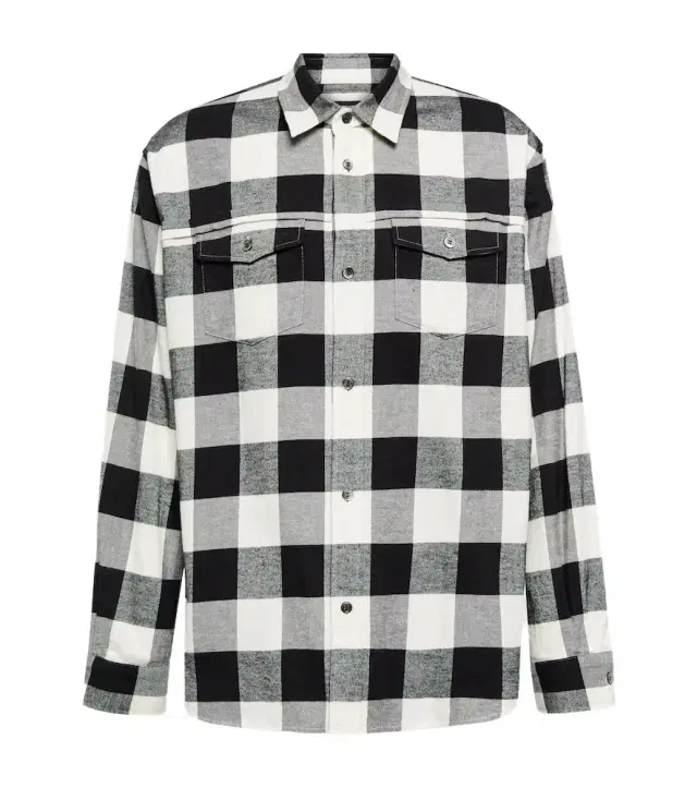 Undercover Checked cotton shirt