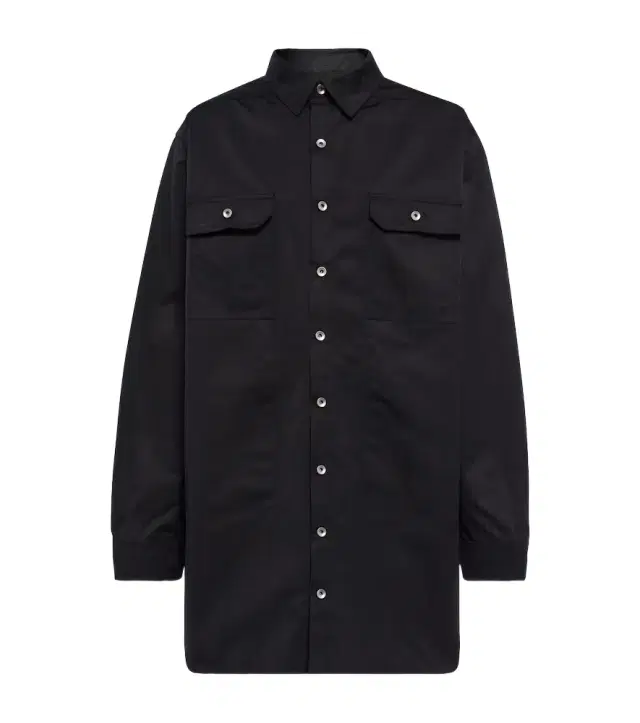 Rick Owens Cotton-blend poplin overshirt