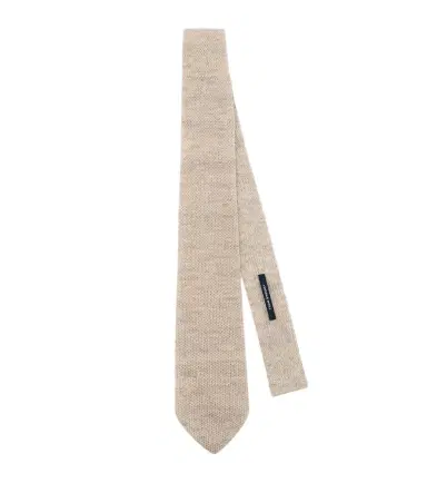 Thom Sweeney Linen knit tie | Thumbnail 1 Thom Sweeney Linen knit tie | Thumbnail 1