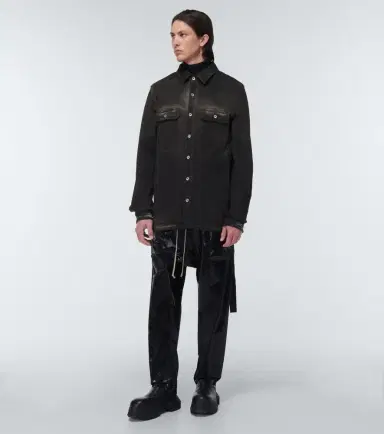 Rick Owens Denim shirt | Thumbnail 3