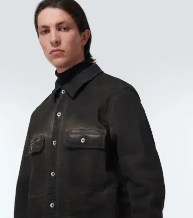 Rick Owens Denim shirt | Thumbnail 5