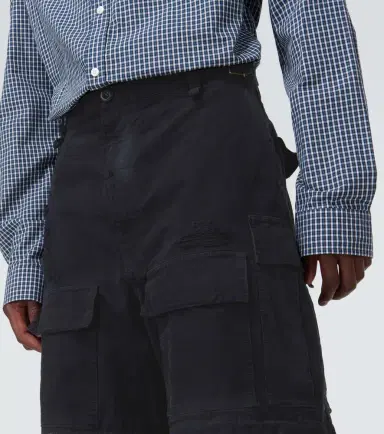 Balenciaga Cotton twill cargo pants | Thumbnail 2