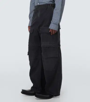 Balenciaga Cotton twill cargo pants | Thumbnail 3