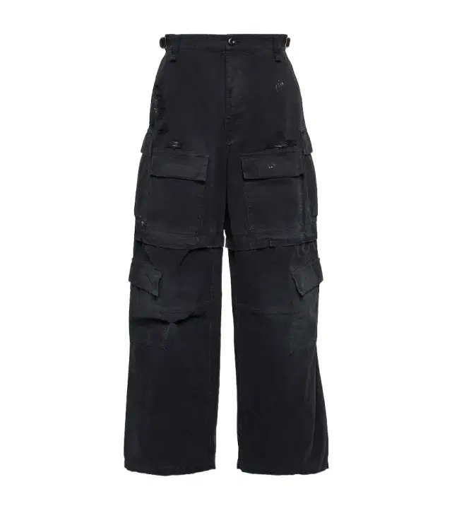 Cotton twill cargo pants