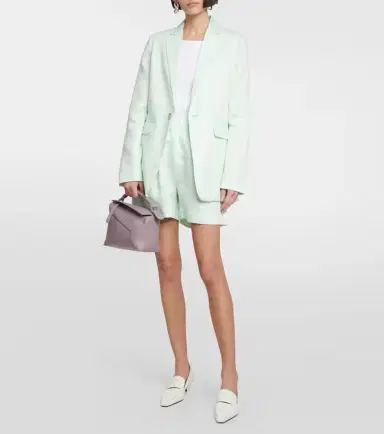 ASCENO Azores linen blazer | Thumbnail 3