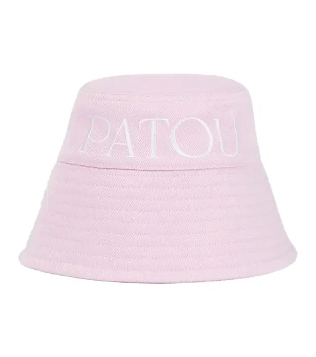 Patou Logo cotton drill bucket hat