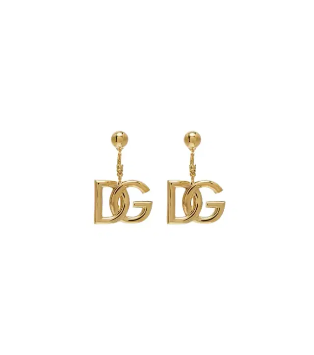 Dolce & Gabbana DG drop earrings