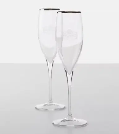 Balenciaga Set of two champagne flute glasses | Thumbnail 4