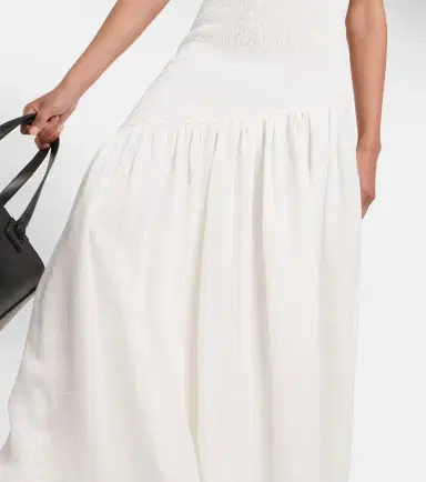 Gabriela Hearst Veloso linen and silk maxi dress | Thumbnail 4