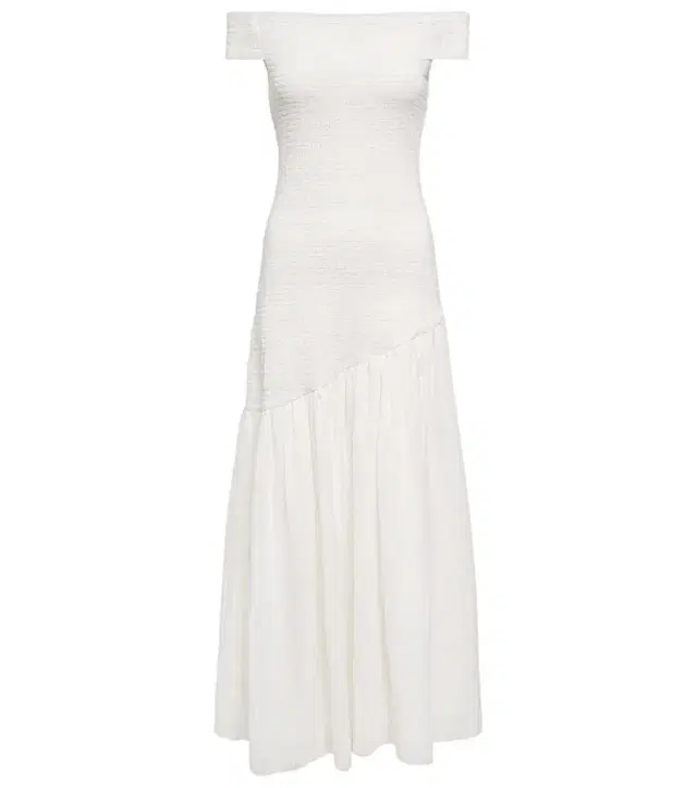 Gabriela Hearst Veloso linen and silk maxi dress