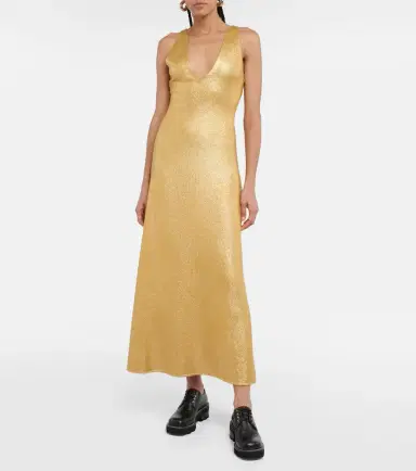 Gabriela Hearst Melitta wool maxi dress | Thumbnail 5