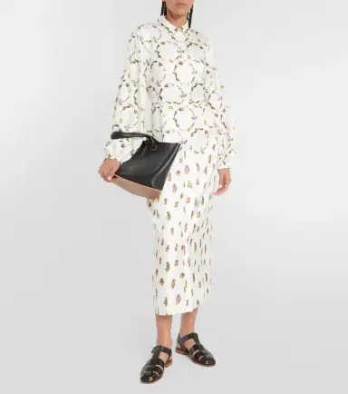 Gabriela Hearst Mauri printed silk twill maxi dress | Thumbnail 2