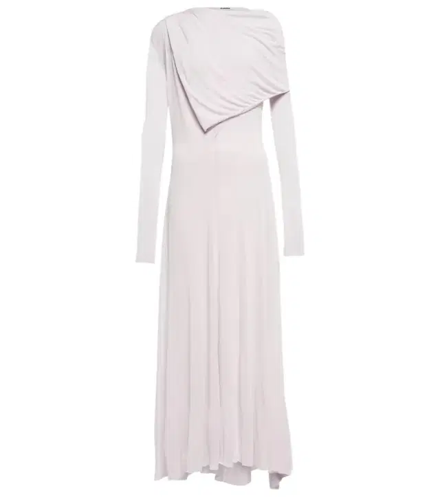 Jil Sander Draped crêpe gown