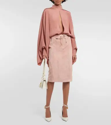 Tom Ford Cutout silk crêpe bodysuit | Thumbnail 2