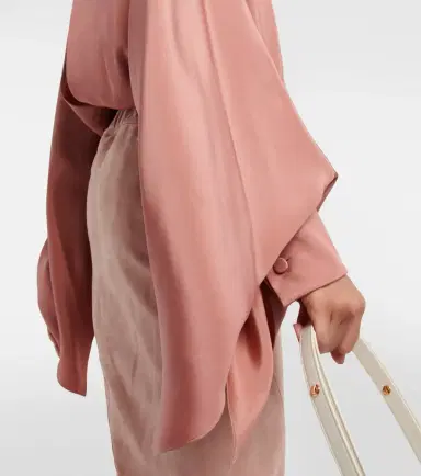Tom Ford Cutout silk crêpe bodysuit | Thumbnail 3
