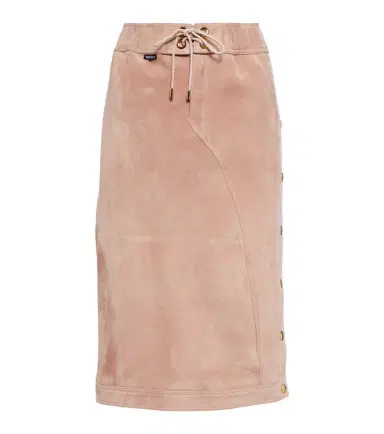 Tom Ford Plonge leather midi skirt | Thumbnail 1