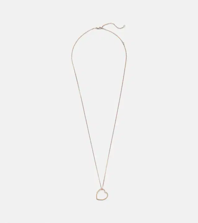 Antifer Heart 18kt rose gold necklace