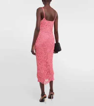 Tom Ford Openwork knit maxi dress | Thumbnail 4