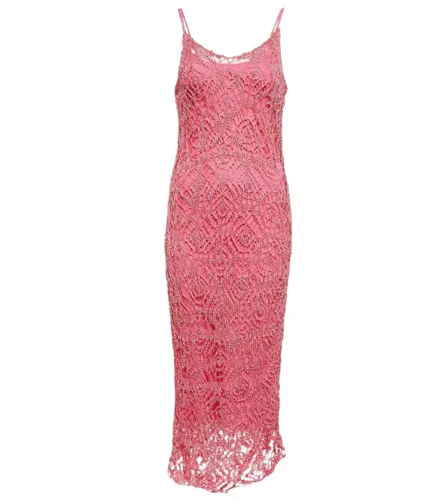 Tom Ford Openwork knit maxi dress