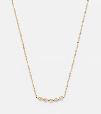 Sydney Evan 14kt gold necklace with diamonds | Thumbnail 3 Sydney Evan 14kt gold necklace with diamonds | Thumbnail 3