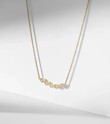 Sydney Evan 14kt gold necklace with diamonds | Thumbnail 4 Sydney Evan 14kt gold necklace with diamonds | Thumbnail 4