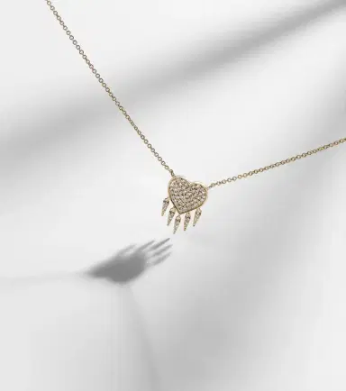 Sydney Evan 14kt gold necklace with diamonds | Thumbnail 4 Sydney Evan 14kt gold necklace with diamonds | Thumbnail 4