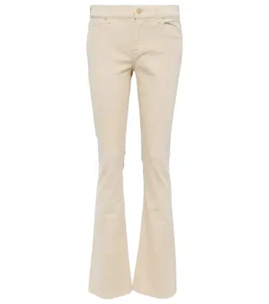 7 For All Mankind Mid-rise flared jeans | Thumbnail 1 7 For All Mankind Mid-rise flared jeans | Thumbnail 1