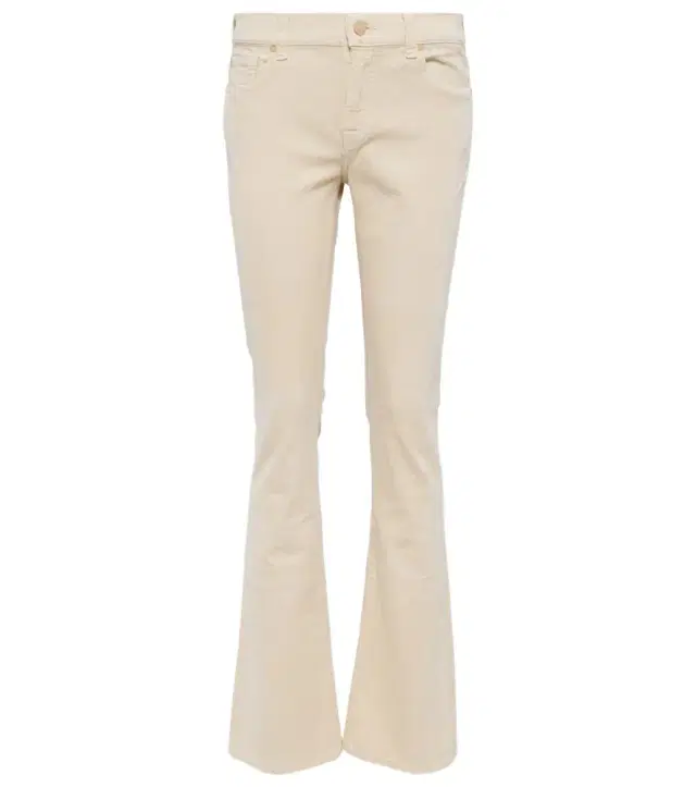 7 For All Mankind Mid-rise flared jeans
