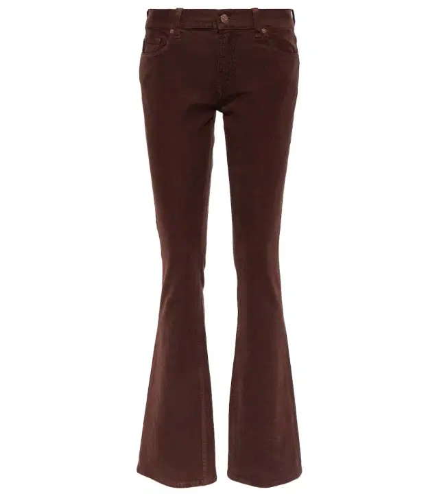 7 For All Mankind Mid-rise flared jeans