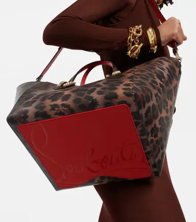 Christian Louboutin Cabachic Small leopard-print tote bag | Thumbnail 4