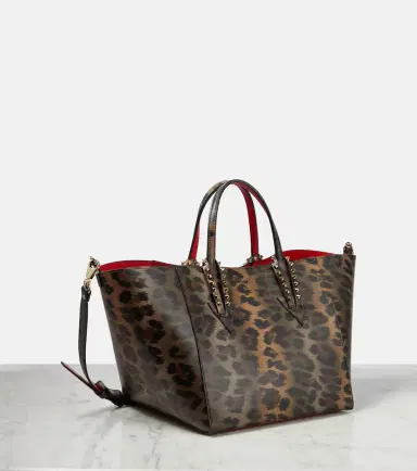 Christian Louboutin Cabachic Small leopard-print tote bag | Thumbnail 5