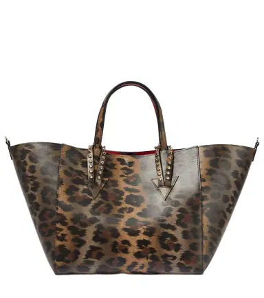 Christian Louboutin Cabachic Small leopard-print tote bag | Thumbnail 1