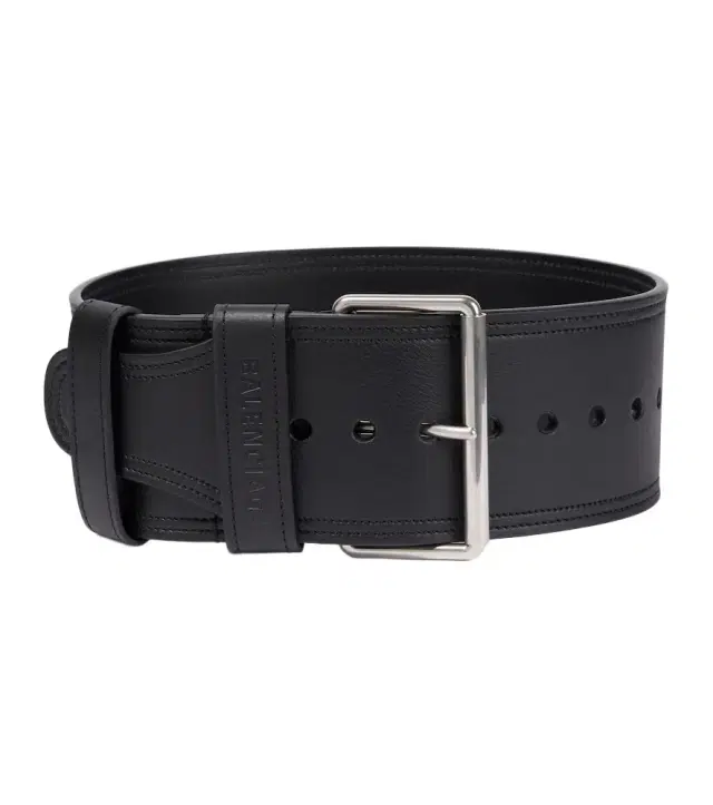 Balenciaga Force leather belt
